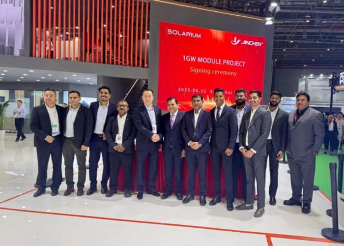 The facility is expected to begin commercial operations in the fourth quarter of 2025. Image: Solarium Energy via LinkedIn.