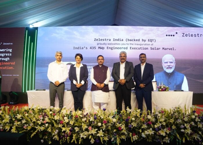 The project, backed by a 25-year PPA with Solar Energy Corporation of India (SECI), will generate 755GWh of clean energy annually. Image: Zelestra via LinkedIn.