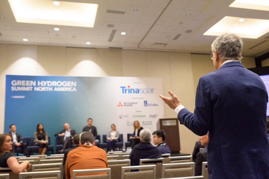A photo of the 2024 Green Hydrogen Summit North America