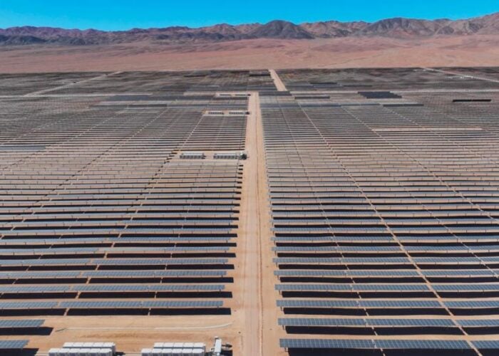 Solar-plus-storage project in Antofagasta, Chile