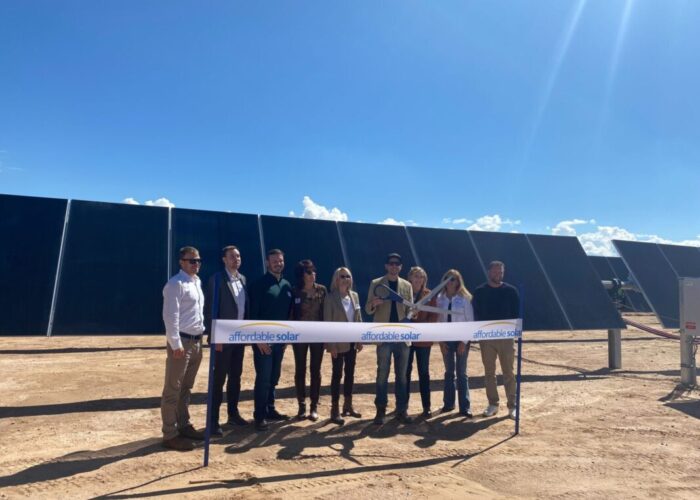 Affordable Solar cuts the ribbon on New Mexico's first community solar project