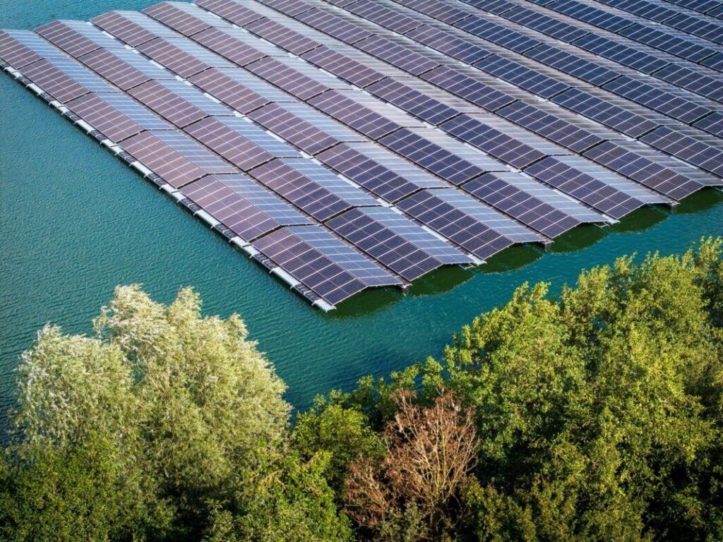 Floating solar PV plant by BayWa r.e.