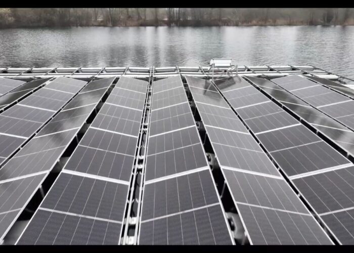 Ciel & Terre new solar PV floating structure which removed walkways module rows