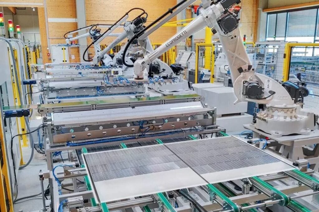 An Ecoprogetti manufacturing plant.