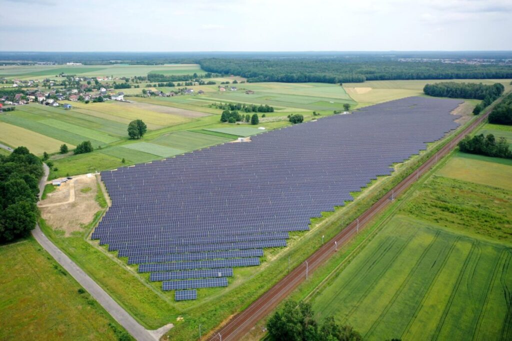 Emeren's Sadów solar project in Poland.