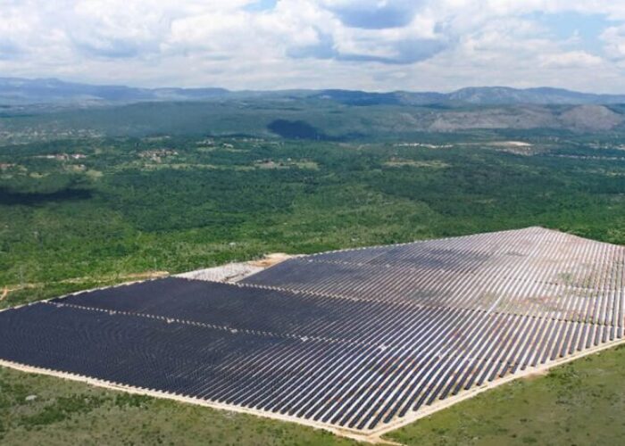A solar project in Bosnia and Herzegovina.