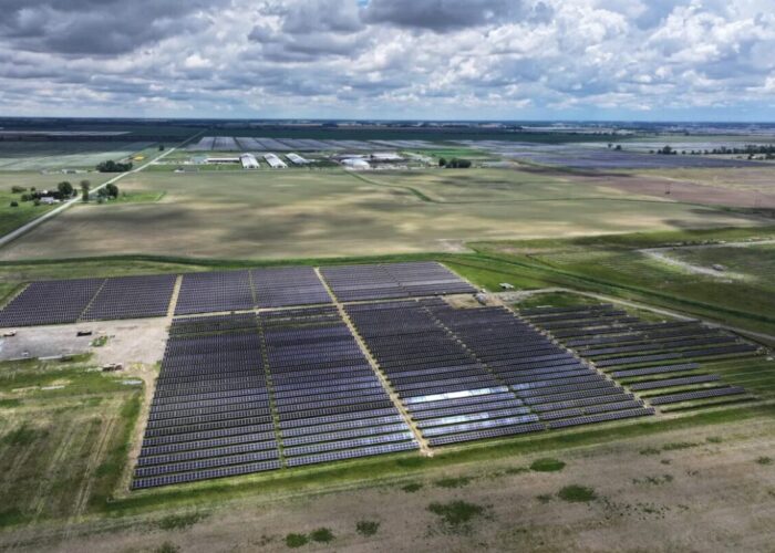 Illuminate USA solar panels deployed at an Invenergy project in Ohio.