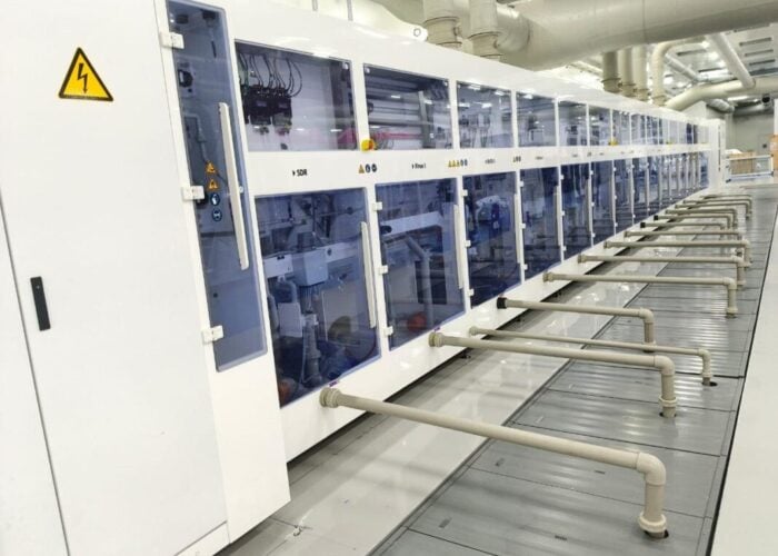 The plant will achieve over 25% cell efficiency, using a 16-busbar design that enhances power output. Image: Premier Energies.