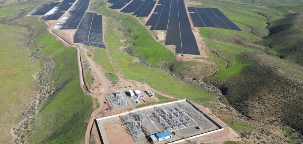 A Metlen solar-plus-storage project.