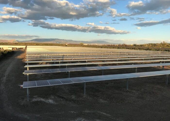 A Pivot Energy solar project.