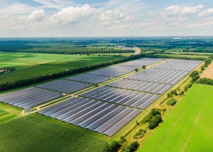 A PowerField solar project in the Netherlands.