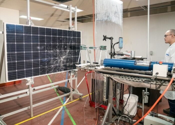 Module performance testing from Kiwa PVEL