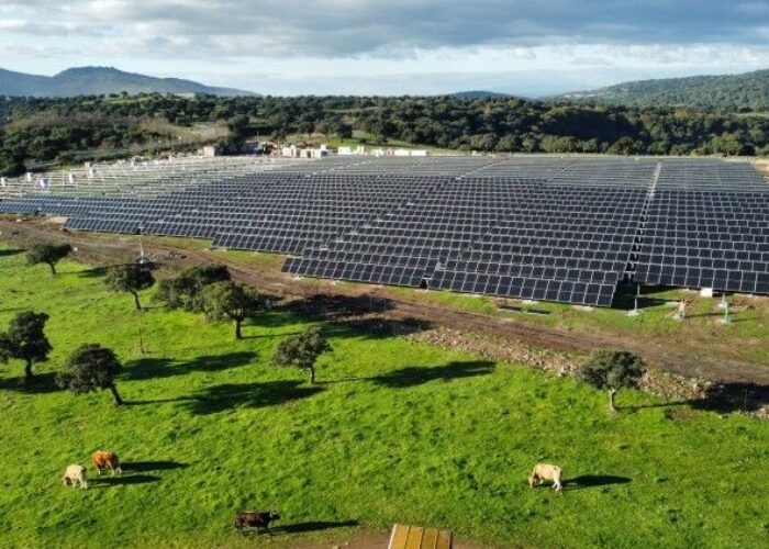 A Santander solar project.