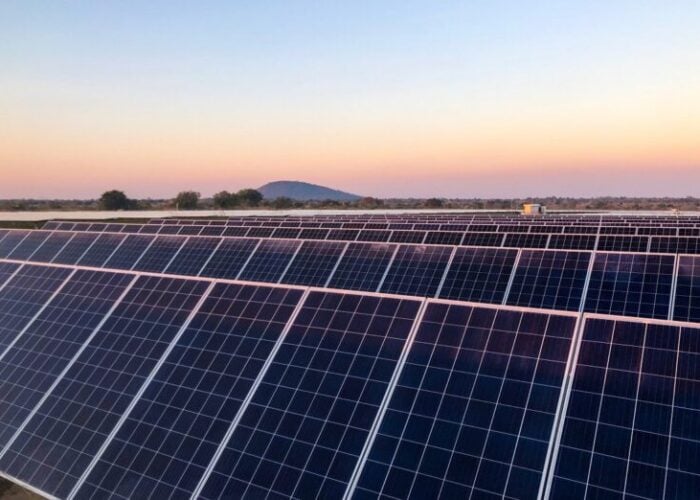 The solar plant, currently under construction, is expected to begin commercial operations in the first half of 2026. Image: Scatec.