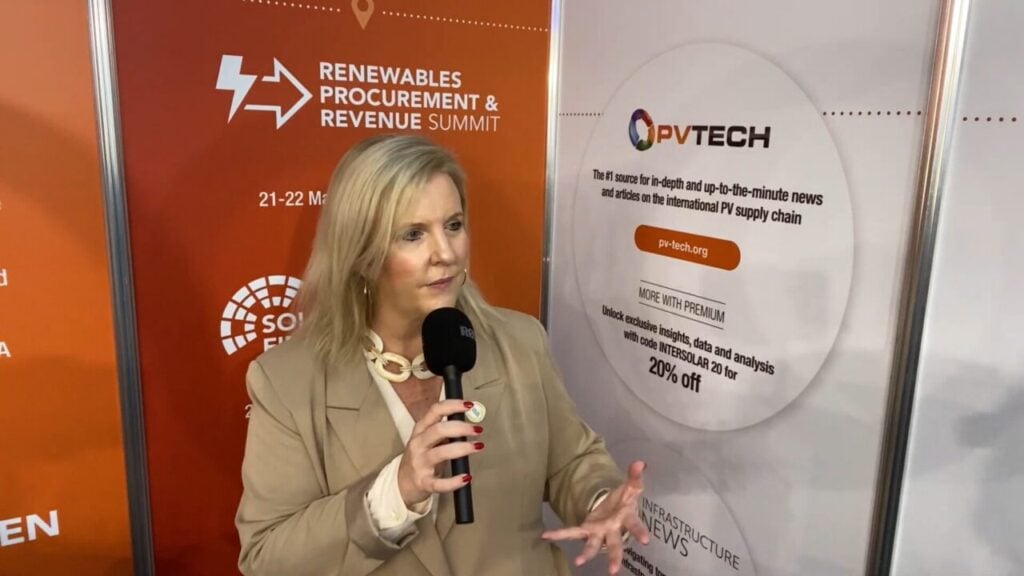 Abigail Ross Hopper speaks to PV Tech Premium at Intersolar Europe 2025.