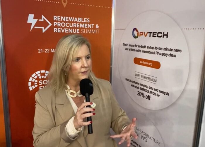 Abigail Ross Hopper speaks to PV Tech Premium at Intersolar Europe 2025.