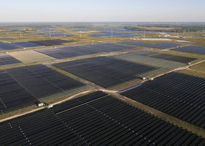 A TotalEnergies solar project in the US.