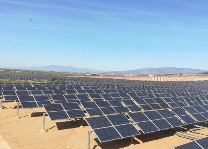 The Fuente Álamo solar project in Spain.